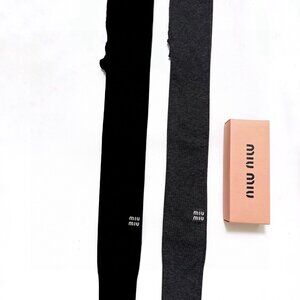Brand New Miu Miu Black Women’s Tights